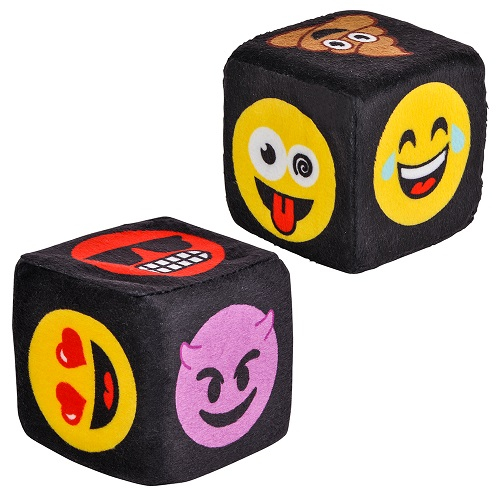 PELUCHE CUBE EMOJI - PAQUET DE 12