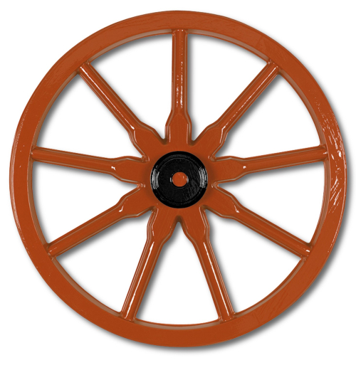 ROUE DE CHARIOT PLASTIQUE 23"