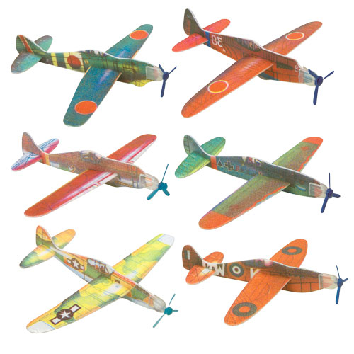 AVION ASSORTIS - PAQUET DE 12