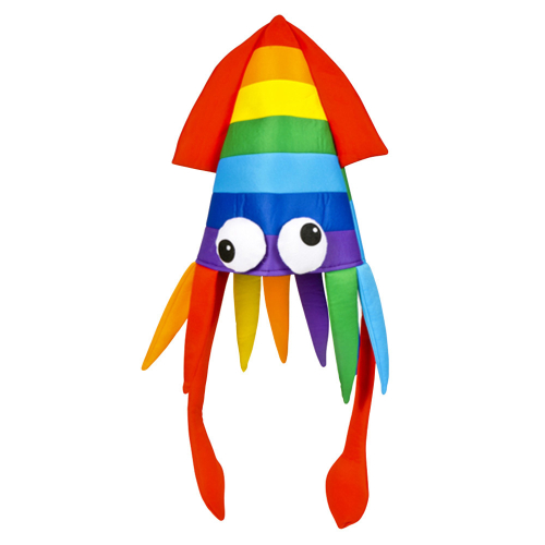 CHAPEAU CALMAR - ARC-EN-CIEL