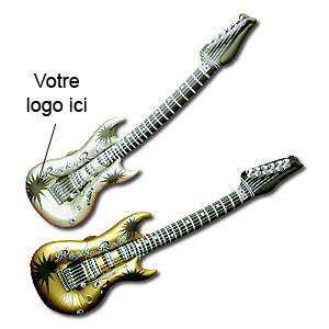 GUITARE GONFLABLE 42" - ASSORTIES (M)