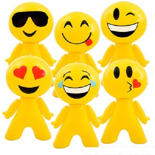 27'' EMOTICON INFLATE - PACK OF 12