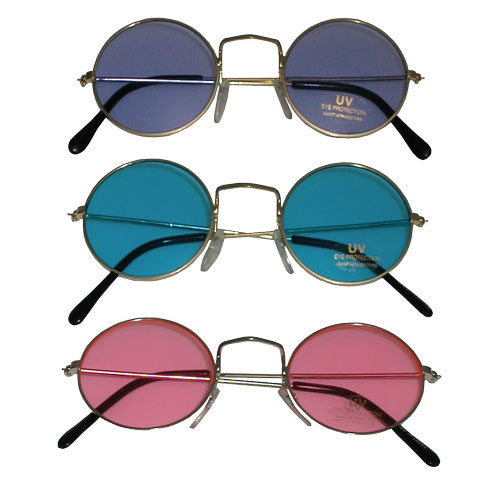 LUNETTES DE SOLEIL JOHN LENNON - ASSORTIES - PAQUET DE 12