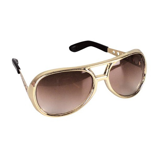 LUNETTES DE SOLEIL ROCK STAR OR - PAQUET DE 12