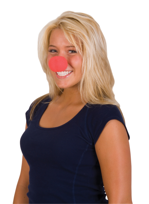 NEZ ROUGE EN MOUSSE - PAQUET DE 12 #334