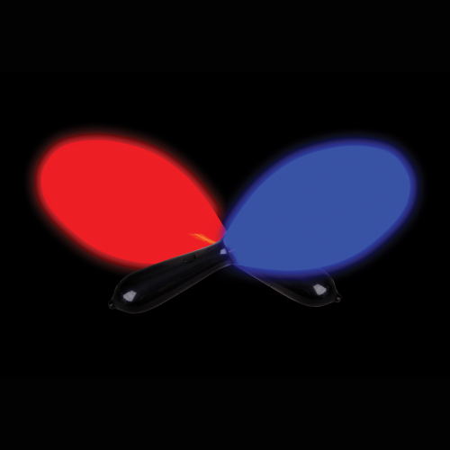 MARACAS LUMINEUSES DEL - 8 " - PAQUET DE 12