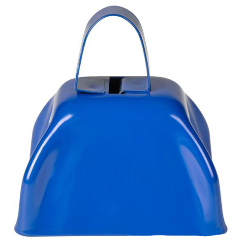 CLOCHE A VACHE - BLEU - PAQUET DE 12