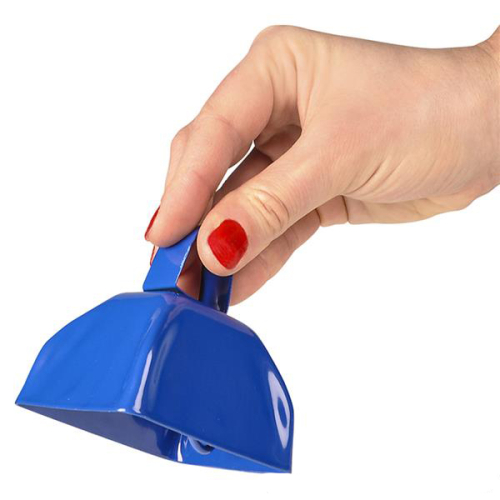 CLOCHE A VACHE - BLEU - PAQUET DE 12 #557