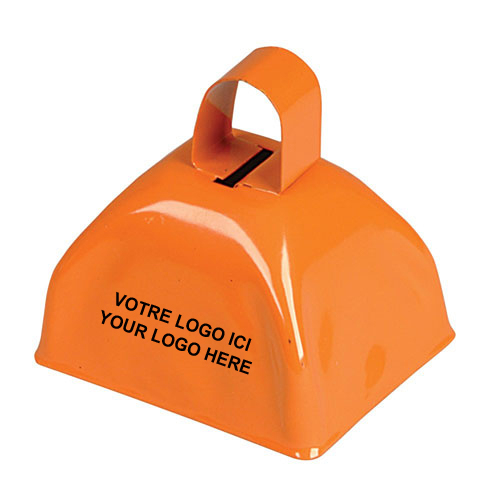 CLOCHE A VACHE - ORANGE - PAQUET DE 12 #561
