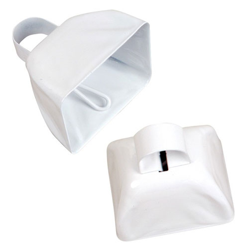 CLOCHE A VACHE - BLANC - PAQUET DE 12