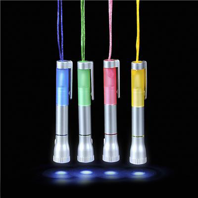 COLLIER CRAYON LUMINEUX DEL - PAQUET DE 12 - 3 BATTERIES LR41 INCLUSES & REMPLAÇABLES