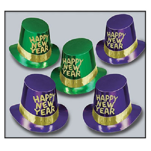 CHAPEAU HAUT MASCARADE - PAQUET DE 25